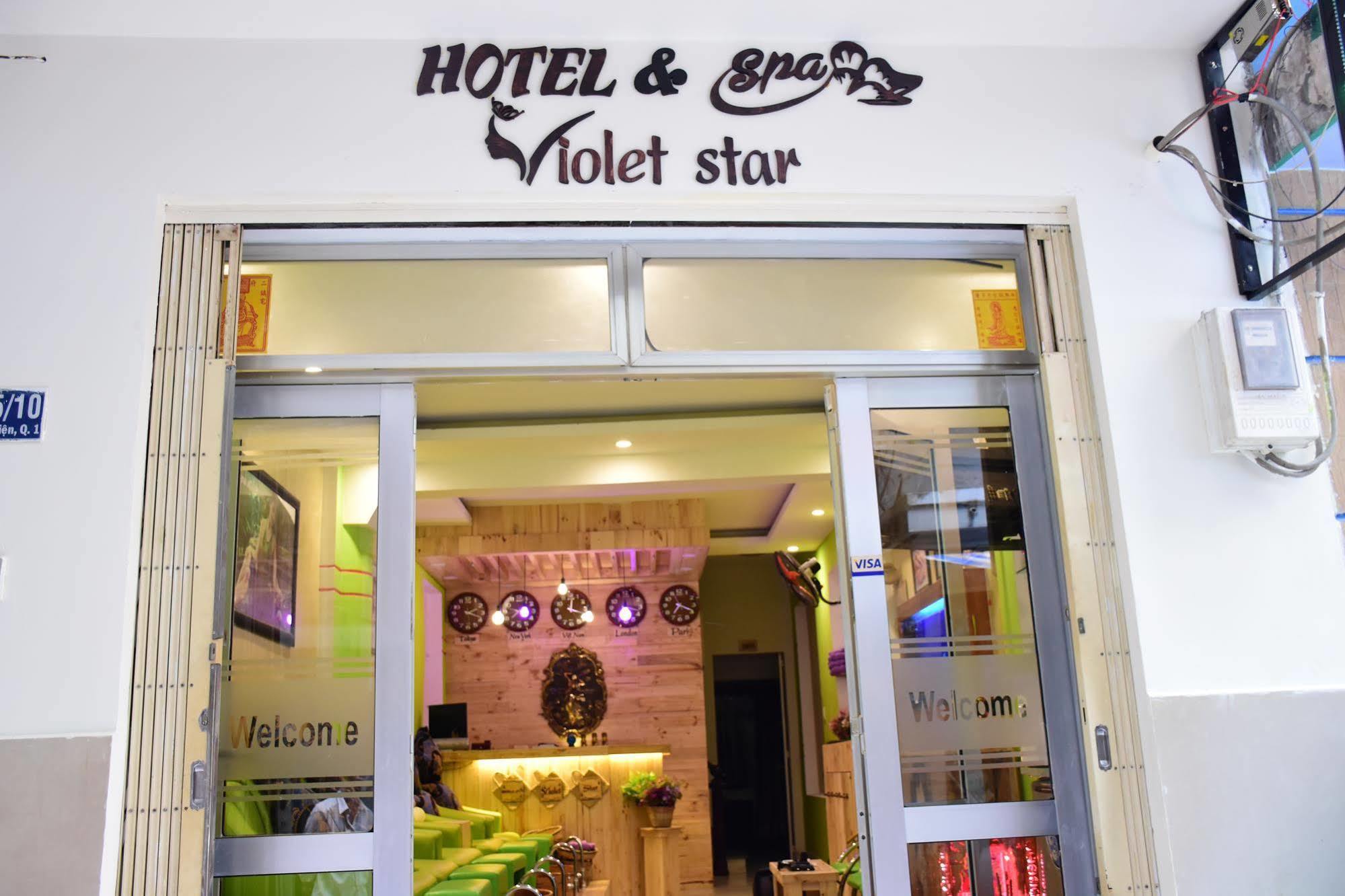 Violet Star Hotel And Spa Хошимин Экстерьер фото